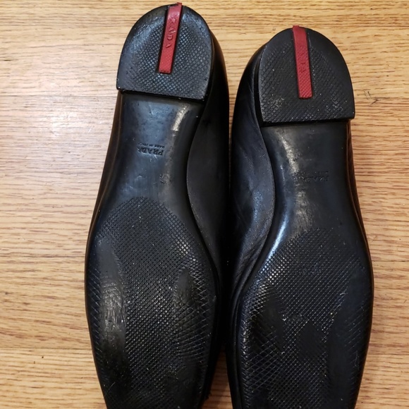 Prada flats black Size 8 /39 - Picture 4 of 8